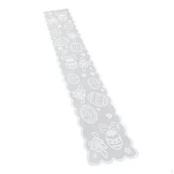 Настольный флаг, чехол, милые шарфы для кухни, семейного ужина, весны, для помещений и синий