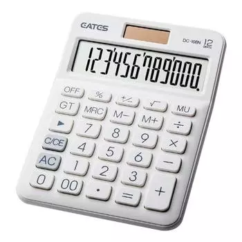 Настольный калькулятор с большими кнопками, большим экраном, двойным источником питания, портативным калькулятором с батарейным питанием розовый