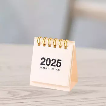Настольный календарь, компактная модель, настольный календарь для планирования белый