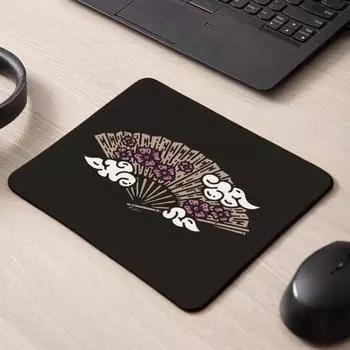 Настольный коврик для мыши премиум-класса с мягкой черной гладкой поверхностью 3