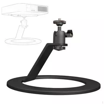 Настольный крепление для проектора с поворотом на 360°, портативный, с винтовым интерфейсом 1/4 дюйма