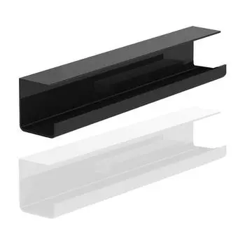 Настольный лоток для прокладки кабелей под настольной розеткой, подвесной держатель, стеллаж для хранения удлинителя для офисов, гостиной, органайзер для проводов