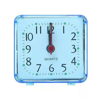 Настольный маленький будильник в скандинавском стиле для офиса, студенческой спальни, прикроватный, без звука, цифровой, простой, настольный, украшение для дома 6.3 cm * 6.3 cm * 3 cm красный