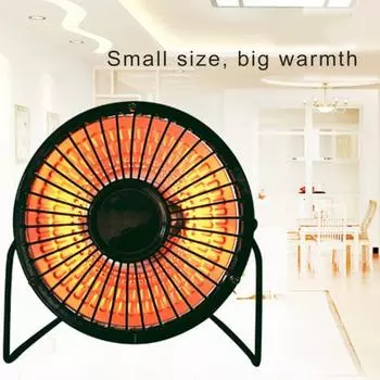 Настольный мини-обогреватель, бесшумный, быстрый нагрев, варианты 4/6 дюйма, энергоэффективный инструмент для комфортного обогрева спальни M розовый