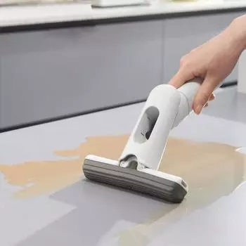 Настольный мини-распылитель для швабры бытовой ленивый без помощи рук кухонный очиститель для стекол в ванной комнате швабра для уборки удобный новый хороший домашний продукт