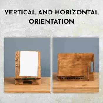 Настольный мольберт, деревянная доска для рисования со встроенной ручкой для рисования, эскизов, чтения, переносной художественный мольберт, подставка для хранения холста, книги, ноутбука эбеновый