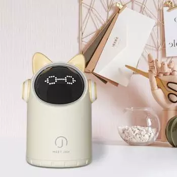 Настольный мусорный бак большой емкости с функцией защиты от защемления, компактная корзина для мусора с датчиком движения