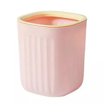 Настольный мусорный бак с кольцом давления, модный настольный мусорный бак для прилавка офиса общежития