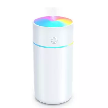 Настольный небольшого размера, новый, 2 уровня увлажнения, настольный ультразвуковой для ароматизации, USB, 3 типа светодиодов, мини, 23 часа непрерывной работы, легко очищается, предотвращает