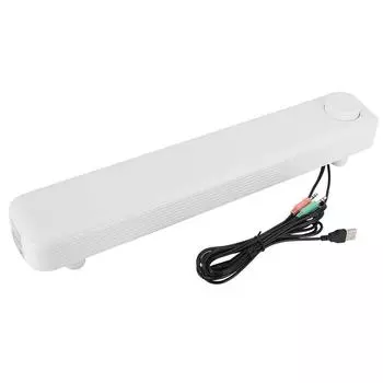 Настольный ноутбук сабвуфер Bluetooth динамик двухканальный компьютерный аксессуар SADA V-102(белый ) белый