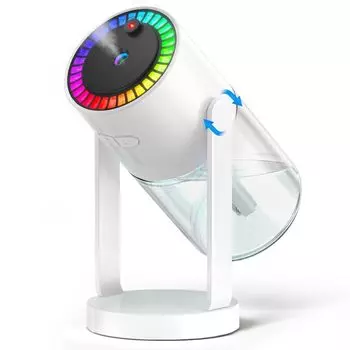 Настольный офисный небольшой угол регулировки звездного неба Ультразвуковой тип небольшой ароматизатор легко на 2 уровнях 7 цветных светодиодов сухой нагрев утечки воды Питание от USB Ароматизатор