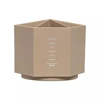 Настольный органайзер, аксессуары, держатель для ручек, настольный шестигранный горшок для карандашей, большая емкость, ящик для хранения канцелярских принадлежностей, школьные и офисные принадлежности