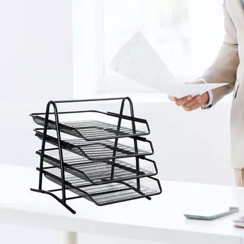 Настольный органайзер для файлов, держатель для документов, лоток для писем для бизнес-класса Argent