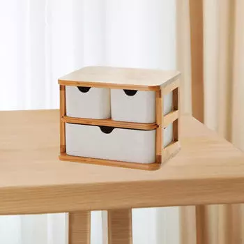 Настольный органайзер, настольная подставка, стационарная стойка для хранения с ящиком, стойка для хранения, хранение