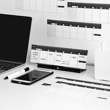 Настольный планировщик, книга, еженедельная, ежедневная повестка дня, расписание, пустой дневник, сделай сам, 60 страниц, разрывная тетрадь, экологически чистая бумага, канцелярские принадлежности, школьные принадлежности