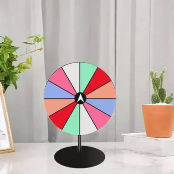 Настольный призовой проигрыватель, вращающееся колесо для приза, интерактивный игровой реквизит, редактируемая рулетка