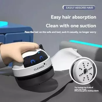 Настольный пылесос Мини беспроводной пылесос Канцелярские принадлежности для студентов Подарочный домашний портативный перезаряжаемый настольный пылесос белый