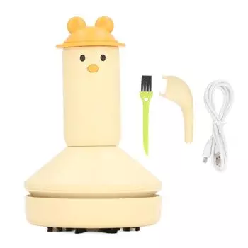 Настольный пылесос Мини Ручной USB Зарядка Настольный пылесос Милый мультяшный утенок Очиститель для C