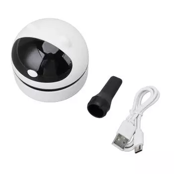 Настольный пылесос с ночником, многофункциональный, чистящий аккумулятор 600 мАч, мощный, всасывающий