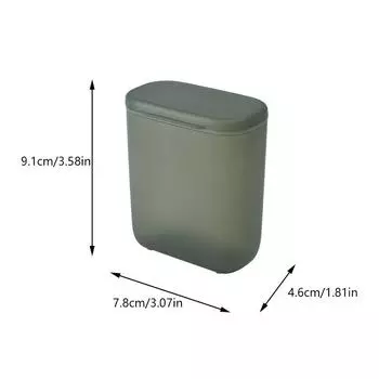 Настольный пылезащитный ящик для хранения кабеля данных с крышкой, коробка для зарядки мобильного телефона, прозрачный контейнер для кабеля и провода, коробка для офиса и дома белый