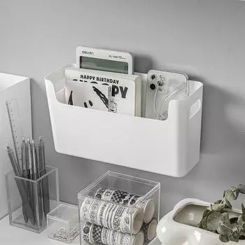 Настольный ящик для хранения артефактов в общежитии настенный подвесной шкаф для студенческого общежития на кровати на стене бесплатно