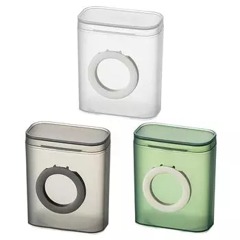 Настольный ящик для хранения кабеля данных, пылезащитный прозрачный контейнер для хранения кабеля данных, ящик для хранения проводов наушников для дома и путешествий белый