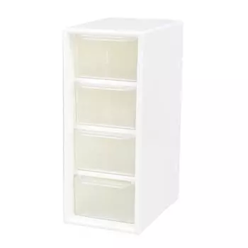 Настольный ящик для хранения косметики, 4 ящика, контейнер, маленькая коробка-органайзер