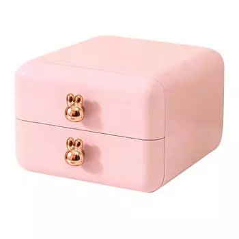 Настольный ящик для хранения ювелирных изделий, аксессуаров для волос, мелочей, настольный органайзер для спальни