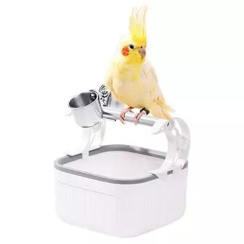 Настольный стенд для дрессировки птиц, переносной игровой стенд для попугаев, подходит для попугаев, волнистых попугайчиков, зябликов, as the picture