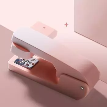 Настольный степлер с вращением на 360 градусов Использует скобы 24/6 26/6 Вращающийся степлер Школа