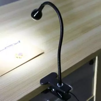Настольный светильник с регулируемой высотой глаз, защитная лампа с питанием от USB, нескользящая настольная лампа с зажимом для спальни B