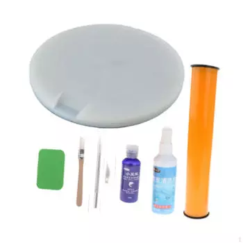 Настольный теннис Резина Резка Вращающаяся Платформа DIY Наборы Противоскользящие Профессиональные Инструменты