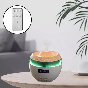 Настольный увлажнитель воздуха Многофункциональный подарок на новоселье Ночной светильник Туман Эфирное масло Аромат чёрный