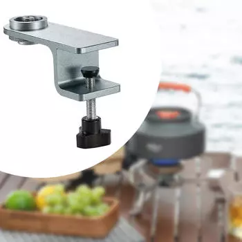 Настольный зажим, держатель для крепления на столе, металлический легкий регулируемый кронштейн для освещения, подставка для