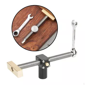 Настольный зажим для деревообработки Регулируемый зажим Тиски для крепления Простые в использовании быстрые фиксированные зажимы without table card