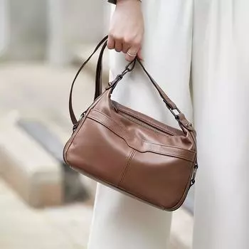 Настоящая кожаная сумка через плечо для женщин Новые сумки-мессенджеры Женские сумки через плечо из коровьей кожи