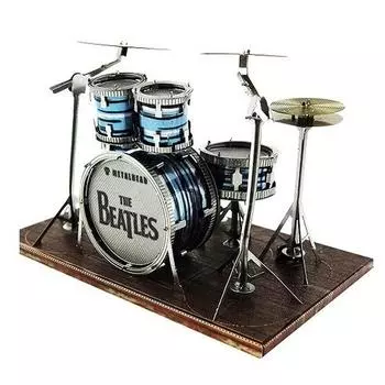 Настоящая медовая ночь, металлический мех, музыкальный инструмент, фортепиано, барабанная основа, серия гитар, Корея, 3d головоломка