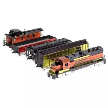 Настоящая медовая ночь Metalper Traffic Cargo Train Color Korea 3d Puzzle