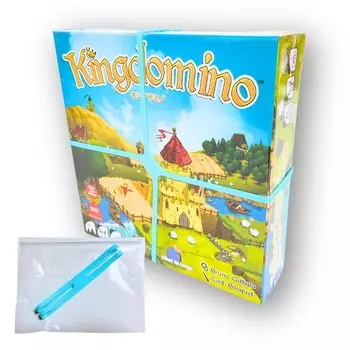 настоящая резинка King Domino японская версия настольная игра Kingdomino (Производитель продукта) [Включено хранилище]