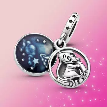 Настоящее серебро 925 пробы, тупая подвеска, подвеска из бисера, подходит для оригинального модного браслета, женские модные украшения, подарок