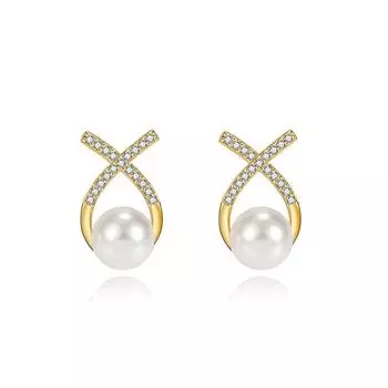 Настоящее серебро S925, серьги с жемчугом и драгоценными камнями, женские богемные ювелирные изделия с таитянским жемчугом, серьги-гвоздики Aros Mujer Oreja белый