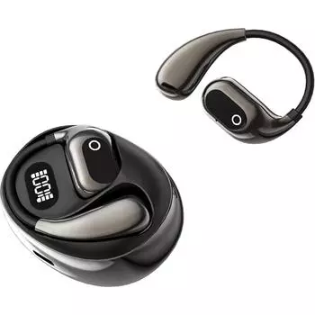 Настоящие беспроводные гарнитуры OWS с искусственным интеллектом, Bluetooth 5.4, открытые наушники, поддерживающие 150 языков, беспроводные наушники с длительным сроком службы батареи