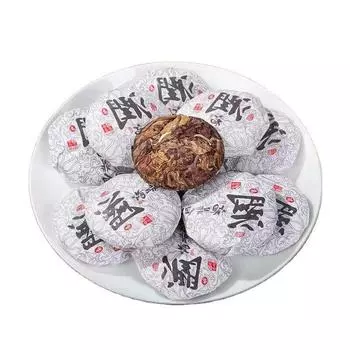 Настоящий белый чайный брусок Old White Tea Shou Eyebrow Tight Press Tea Cake 250 г