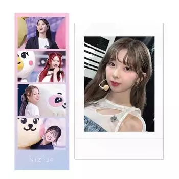 Настоящий набор 4Cut Photo 2Sheet Polaroid 10Sheet Insenekko 10 Instax style trading Настоящий набор K-STAR + (2 + карты) (НизиУ)