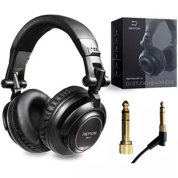 [настоящий профессиональный диджейский надзор] Наушники Refion Rf 01 Dj Проводные наушники Наушники Наушники Мониторные наушники Накладные наушники