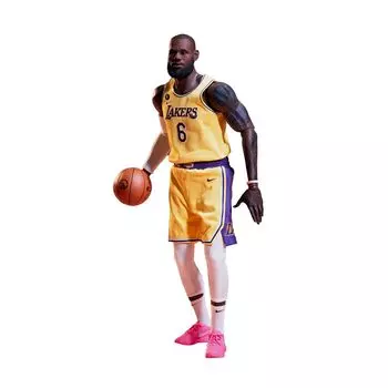 Настоящий шедевр NBA Collection Коллекционная фигурка Леброна Джеймса, специальный выпуск 1/6 жёлтый
