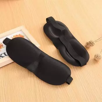 Настраиваемая 3D стерео маска для глаз для мужчин и женщин – ультрамягкая маска для сна и путешествий