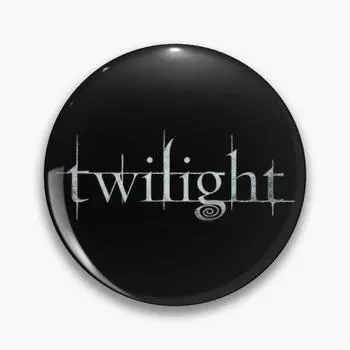 Настраиваемая мягкая кнопка «Сумерки», булавка, металлическая женская декоративная брошь, милая одежда, забавный значок, модные украшения с героями мультфильмов, креативные украшения