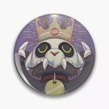 Настраиваемая мягкая пуговица с изображением дома совы, булавка для бургера, модная одежда, металлическая женская шляпа с милым рисунком, креативная булавка для отворота любовника