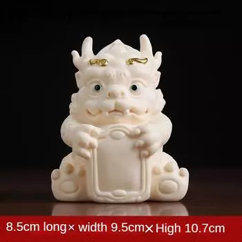 Настраиваемое украшение Fa Cai Long, украшения Fa Cai Home, зодиак Guochao, настольный талисман для гостиной, год рождения